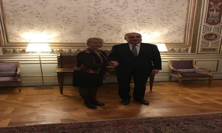 Elmar Məmmədyarov İsveçin xarici işlər naziri ilə 