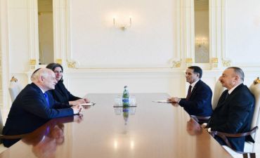 Prezident İlham Əliyev Malkolm Honlaynı qəbul edib