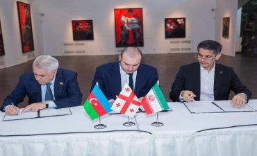 Azərbaycan, Gürcüstan, İran Dəmir Yolları arasında