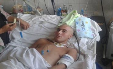 Aprel döyüşlərində yaralanan erməni əsgər Moskvaya