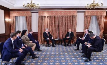 Prezident İlham Əliyev Brüsseldə ukraynalı həmkarı