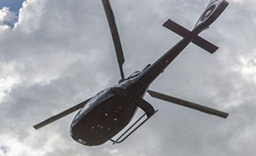 Böyük Britaniyada heikopter uçan aparatla toqquşub