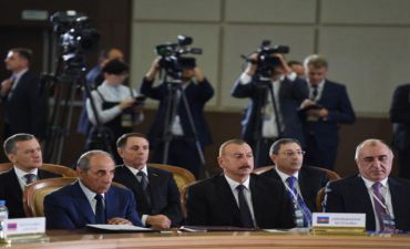 Prezident İlham Əliyev MDB Dövlət Başçıları Şurası