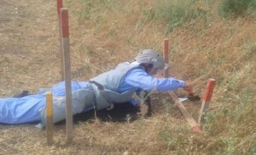 Cocuq Mərcanlıda tank əleyhinə mina və qumbara aşk