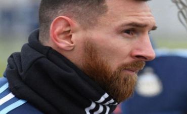 Messi məşqə cangüdənlərlə gəldi