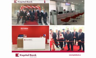 Kapital Bank-ın yenilənən Tərtər filialı istifadəy