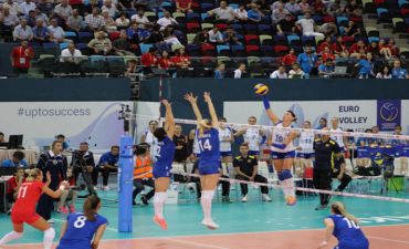 Bakıda voleybol üzrə Avropa çempionatı davam edir