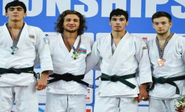 Cüdoçularımız Avropa çempionatında bir qızıl və bi