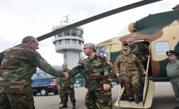 Azərbaycan Ermənistan prezidentinin helikopterini 