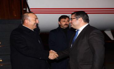 Çavuşoğlu Bakıdadır - FOTO