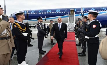 Prezident İlham Əliyev Polşada rəsmi səfərdədir - 