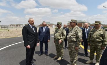 Prezident İlham Əliyev Cocuq Mərcanlı kəndinin əra
