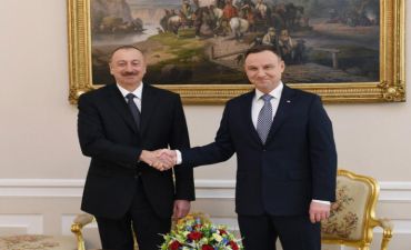 Azərbaycan və Polşa prezidentlərinin təkbətək görü