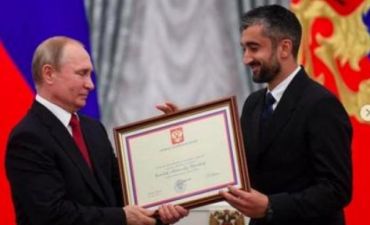 Səmədov mükafata görə Putinə təşəkkür etdi