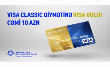 Azərbaycan Beynəlxalq Bankından VISA Classic qiymə