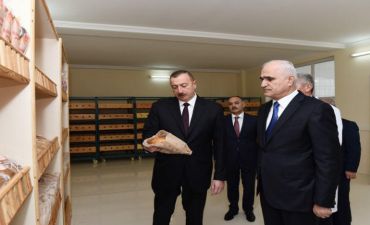 Prezident İlham Əliyevin Tərtər və Ağcabədi rayonl