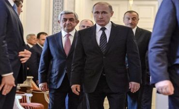 Putin Əliyevdən sonra Sarkisyanla görüşür - Qaraba